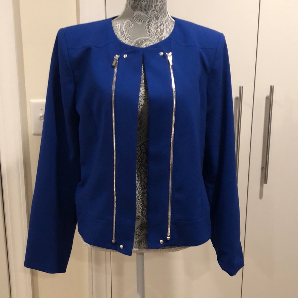 Stunning Royal Blue Calvin Klein blazer